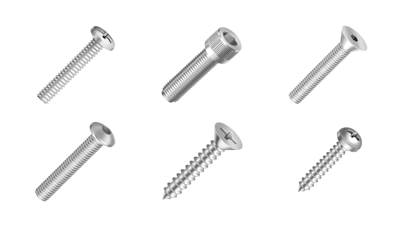 Linha completa de parafusos em aço inox 304 FretzShop