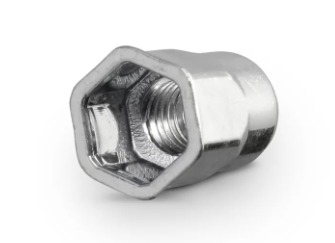 Rebite roscado inox corpo meio sextavado cabeça extrafina